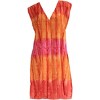 LA LEELA Women's Summer Vacation Beachwear Long Bathing Suit Loose Hawaiian Beach Dress Swimsuit Cover Ups - 4 of 4