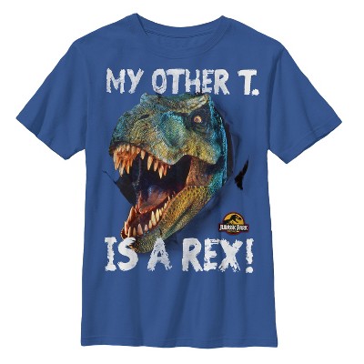 Boy's Jurassic Park Other T Is A Rex T-shirt : Target