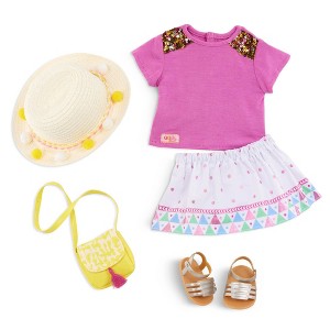 Our Generation Vacation Style Travel Fashion Outfit for 18" Dolls - 1 of 4