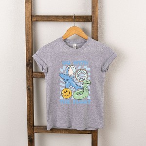 The Juniper Shop Go With The Float Blue Toddler Short Sleeve Tee - 1 of 2