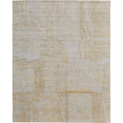 Eastfield Modern Abstract Yellow/Ivory/Gold Area Rug
