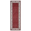 2x6FT Modern Washable Area Rug for Living Room, Floral Printed Floor Rug with Non Slip Backing, Low Pile Stain Resistant Indoor Carpet for Dorm - 4 of 4