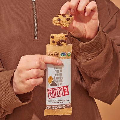 Perfect Bar Gluten Free Dark Chocolate Peanut Butter with Sea Salt Protein Bar - 55.2oz/24ct