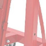 red with lever