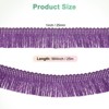 Unique Bargains Polyester Boho Durable Multipurpose Tassel Fringe Trim 27 Yards 1 Inch 1 Pc - 3 of 4