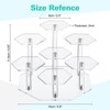 Unique Bargains 7 Tier Round Polished Smooth Cupcake Acrylic Display Stand - 2 of 4