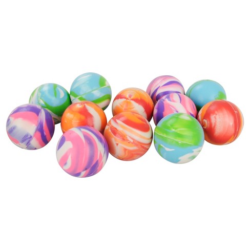 ball bouncey target spritz marbled 12ct