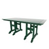 WestinTrends Malibu 6-Piece HDPE Rectangular Patio Dining Table Set with Foldable Chairs and Patio Bench - 4 of 4