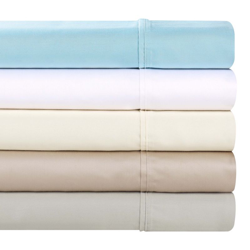 Modal From Beechwood 400 Thread Count Solid Deep Pocket Bed Sheet Set by Blue Nile Mills, 5 of 7