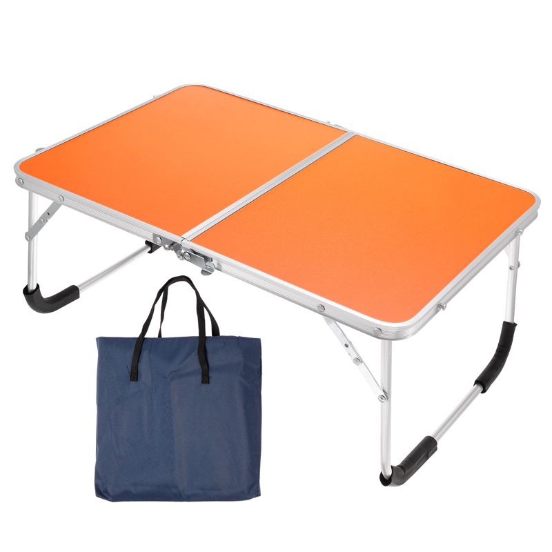 Unique Bargains Bed Sofa 24 x 16.1 x 10.6-inch Portable Foldable Laptop Table Working Desks with 1Pc Tote Bag, 1 of 6