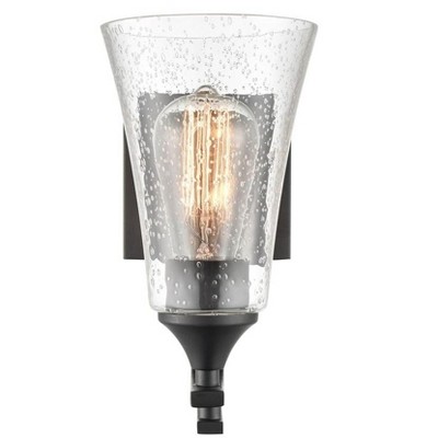 Millennium Lighting Natalie 1 - Light Vanity in  Matte Black