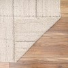 Hauteloom Nissa Cream Checkered Wool Rug - 3 of 4