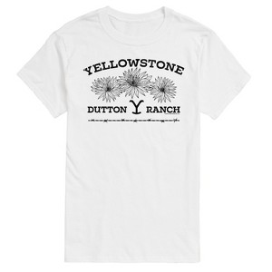 Men's - Yellowstone - Yellowstone Wildflowers Short Sleeve Graphic T-Shirt - 1 of 4