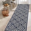 Modern Rug Soft  Non Slip Carpet Low Pile Stain Resistant Floor Cover Geometric Accent  Rug for Living Room Bedroom Nursery - 2 of 4
