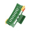 Unique Bargains Christmas Hair Clips Square Bow Tie Bell for Christmas 3.35"x1.77"x1.57" Green 1 Pc - 4 of 4