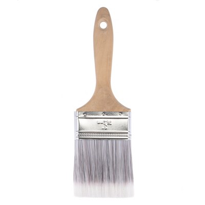 Unique Bargains Nylon Bristle Wall Treatment Tool Paint Brush with Wooden Handle