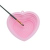 Unique Bargains Portable Heart Makeup Brush Cleaning Mat 1 Pc - 3 of 4