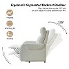 Set of 2 Miriam Upholstered Lift Assist Power Recliner Chair for Elderly | Artful Living Design - 4 of 4