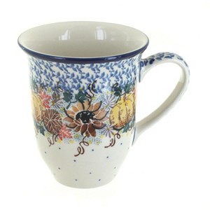 Blue Rose Polish Pottery 826 Ceramika Artystyczna Large Coffee Mug - 1 of 1