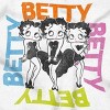 Retro Betty Boop Cartoon Fashionista Womens Graphic T Shirt Tees Brisco Brands - 2 of 4
