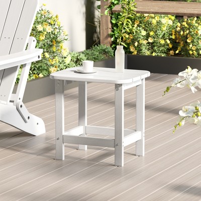Sonkuki Patio HIPS Outdoor Adirondack Side Table