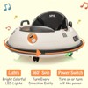 COZONY 12V Baby Bumper Car with Remote Control, Electric Ride on Toy for Toddlers, 360° Rotation, Flashing Lights, Music, 2 Speed Modes, Safety Belt - 3 of 4