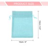 Unique Bargains Cotton Linen Burlap Bags with Drawstring 20 Pcs - 2 of 4