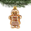 Golden Bell Collection 2.75 In Czech Gingerbread Girl Christmas Tree Ornaments - 2 of 3