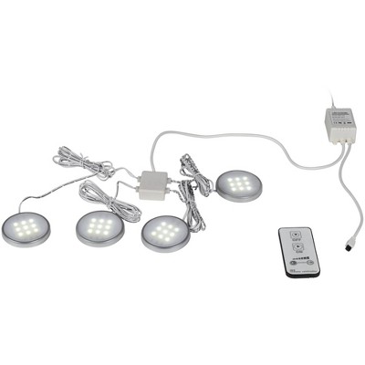 Brilliant Evolution 6pk Wireless Led Under Cabinet Puck Light With Remote :  Target