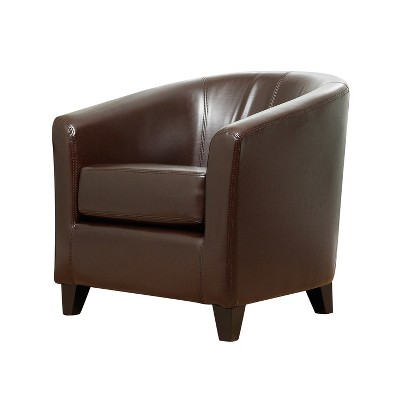 target leather chair