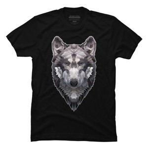 Men's Design By Humans Alpha \Gray\"" By Landauart T-Shirt - 1 of 4