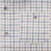 Hope & Henry Boys' Brushed Button Down Shirt (White & Yellow Small Windowpane Check, 3-6 Months) - 3 of 3