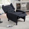CENGHU 27.16" Wide Manual Wing Chair Recliner, Sofa Chair, Comfy Accent Armchairs for Adults, Adult Recliner Chair, Modern Single Recliner Chair - 3 of 4