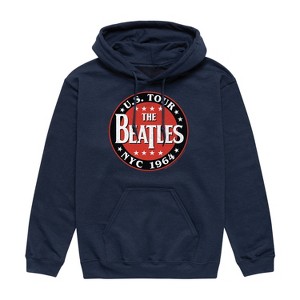 Men's - The Beatles - 1964 USA Tour Graphic Fleece Pullover Hoodie - 1 of 4
