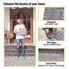 Interlocking Deck Tiles – 12"x12" Light Gray Acacia Hardwood, Checker Pattern for Patio, Balcony & Poolside – Easy DIY Outdoor Flooring - 4 of 4