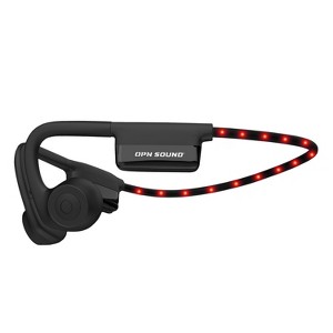 OPN Sound® Dashlyte+ Bluetooth® Open-Ear LED-Neckband Headphones with Microphone, Black - 1 of 4
