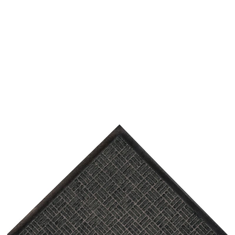 4&#39;x6&#39; Solid Doormat Charcoal - HomeTrax, 3 of 5