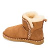 Fireside by Dearfoams Women's Perth Genuine Shearling Fold Down Bootie with Embroidery - 2 of 4