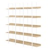 5 Tier Bookshelf, Wood Tall Book Shelf Unit With Anti Dumping Device Industrial Bookshelves Organizer, Vintage Etagere Bookcase For Office, Bedroom - 4 of 4