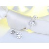 Drop Stud Earrings for Women Sterling Silver Cubic Zirconia Ginger Lyne Collection - 3 of 4