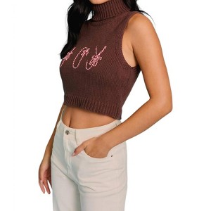 Women's Comfort & Joy Knit Crop Top - LE LIS - 1 of 3