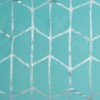 PAGED Modern Metallic Geometric Shower Curtain, 72x72" Shower Curtain with Shiny Print, Printed Metallic Shower Curtain for Bathroom - 4 of 4