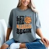 Simply Sage Market Women's Madness Begin Basketball Short Sleeve Garment Dyed Tee - 2 of 4