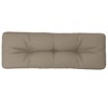 vidaXL Pallet Cushion Taupe 100% polyester 47.2 x 15.7 x 4.7 in - 4 of 4
