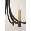 Maxim Lighting Lyndon 6 - Light Chandelier in  Bronze/Antique Brass - 3 of 4