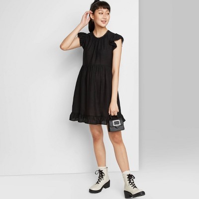 target flutter sleeve dress