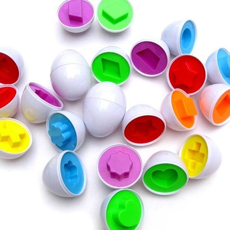 Insten Matching Egg Shape and Color Game, Educational Toys for Toddlers, 1 of 9