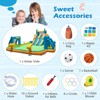Infans Inflatable Water Slide w/ 2 Long Slides Pool Climbing Walls 1100 W Blower - 4 of 4