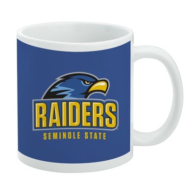 Seminole State College Primary Logo Ceramic Coffee Mug Novelty Gift Mugs for Coffee Tea and Hot Drinks 11oz White
