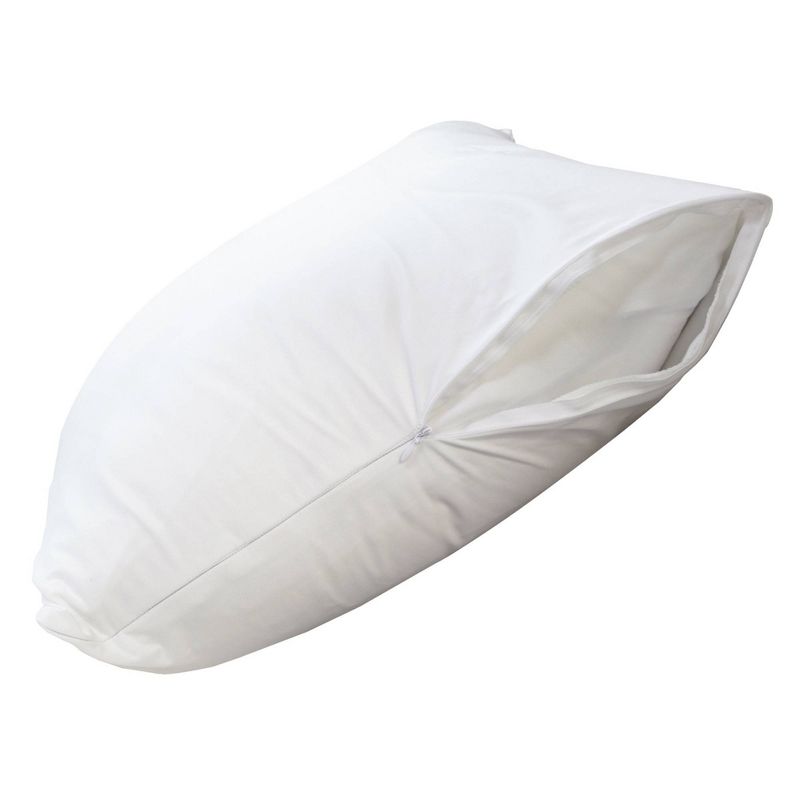 Standard Basic Pillow Protector with Zipper - Protect-A-Bed, 2 of 6
